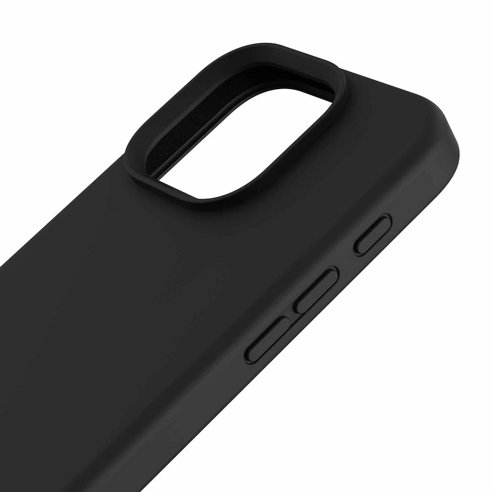 Blu Element Silicone w/MagSafe Case Black for iPhone 16 Pro