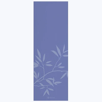 Tapis de yoga Prem GAIAM 6MM - Feuilles de frêne