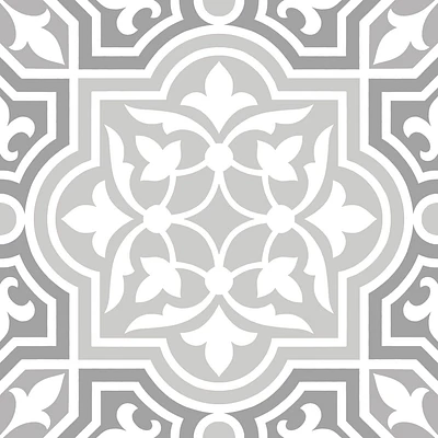 FloorPops Cheverny Peel and Stick Floor Tiles Set of 20