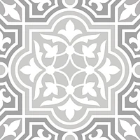 FloorPops Cheverny Peel and Stick Floor Tiles Set of 20