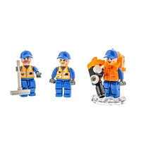 Ens. de jeu de briques de construction Laser Pegs, Collection Héros : Recycle Truck