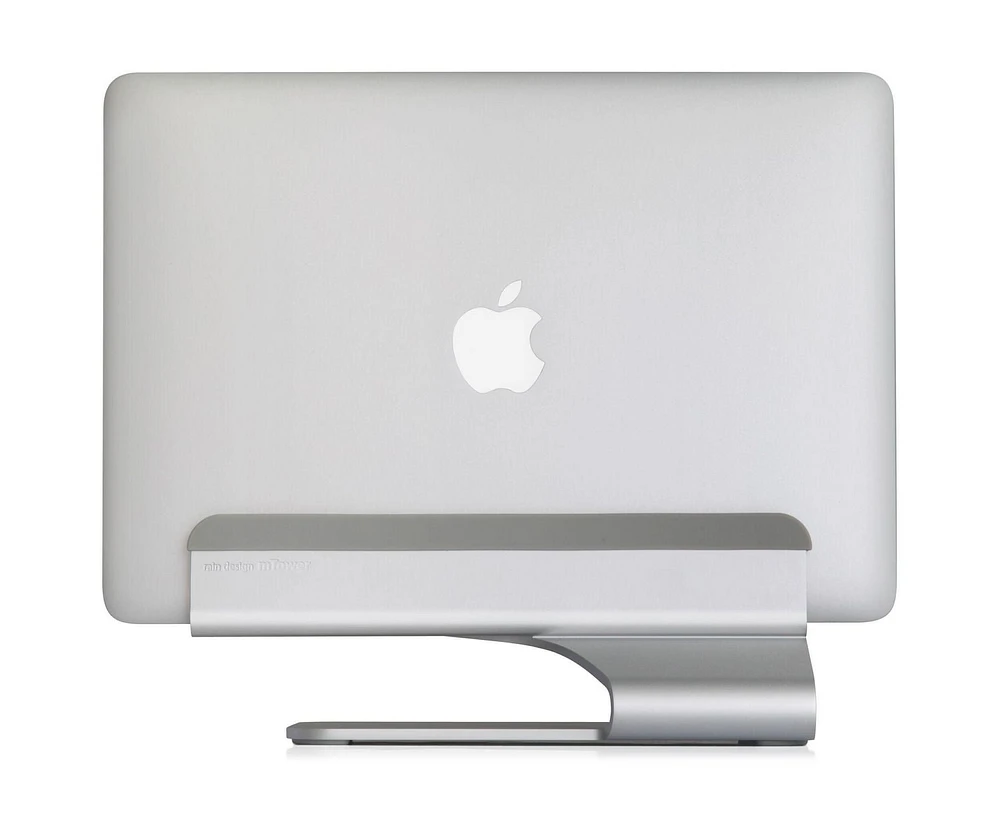 Rain Design mTower Vertical Laptop Stand for MacBook Pro & Air, Silver