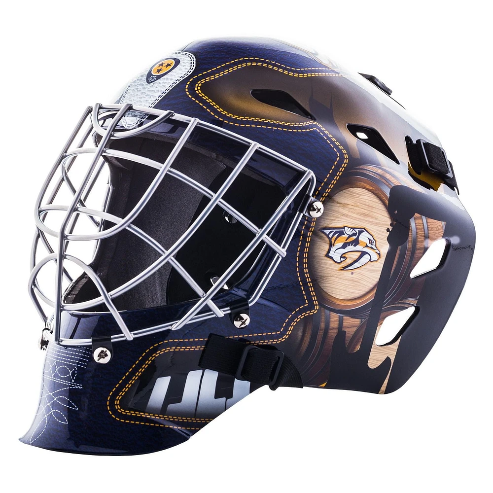 Franklin Sports GFM 1500 NHL Predators Goalie Face Mask