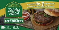 Zabiha Halal Beef Burgers