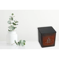 14 Oz De Haut Brillant 2 Mèches De Bougie Carrée Yuzu Sage