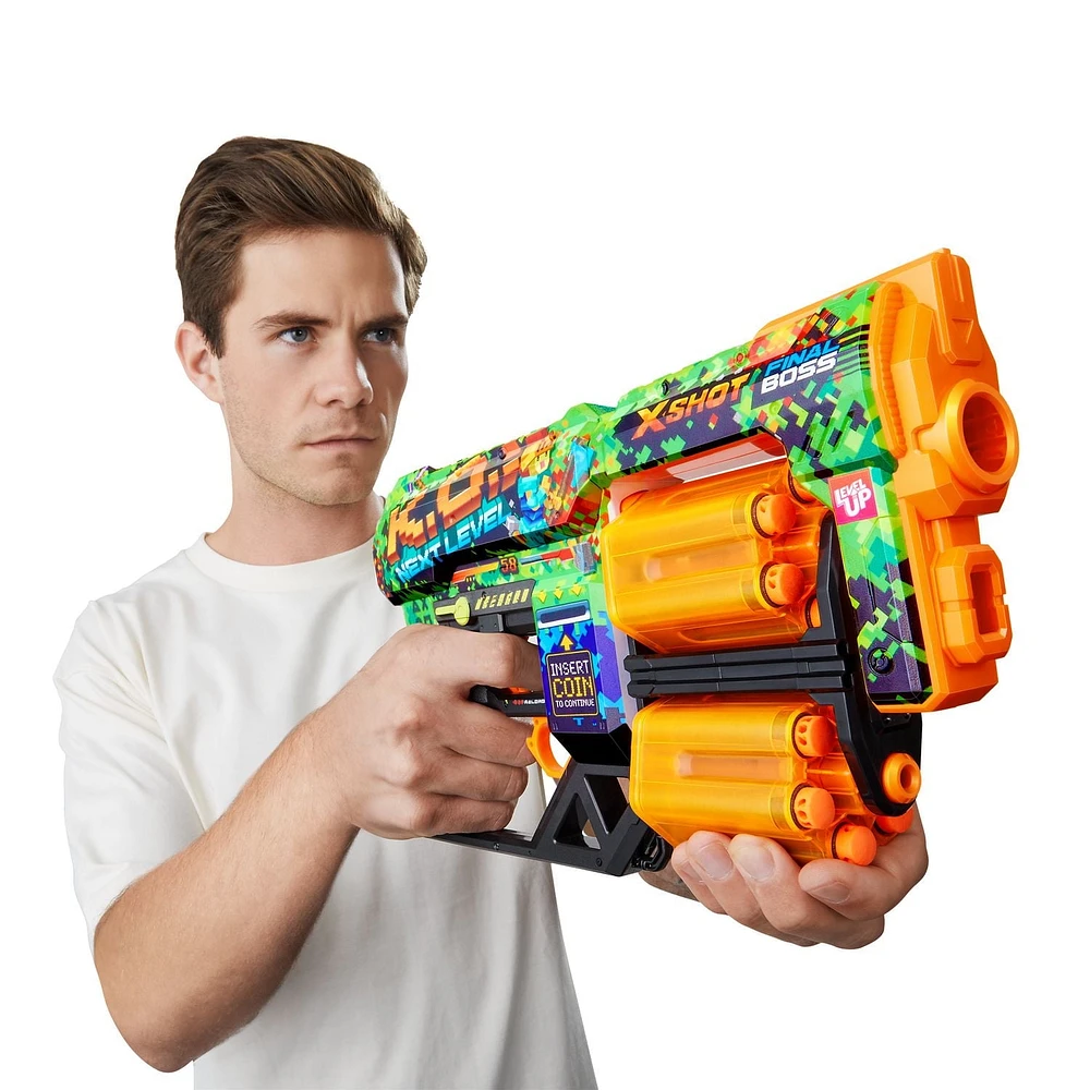 Pistolet à fléchettes X-Shot Skins Dread (12 fléchettes)