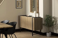 Buffet avec 2 portes de la collection Mezzy South Shore