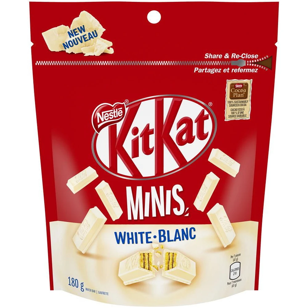 NESTLÉ® KITKAT® White Chocolatey Wafer Minis 180 g