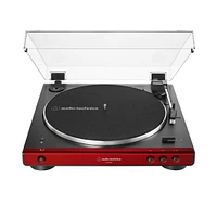 Audio-Technica AT-LP60XBT-RD Stereo Turntable with Bluetooth - Red