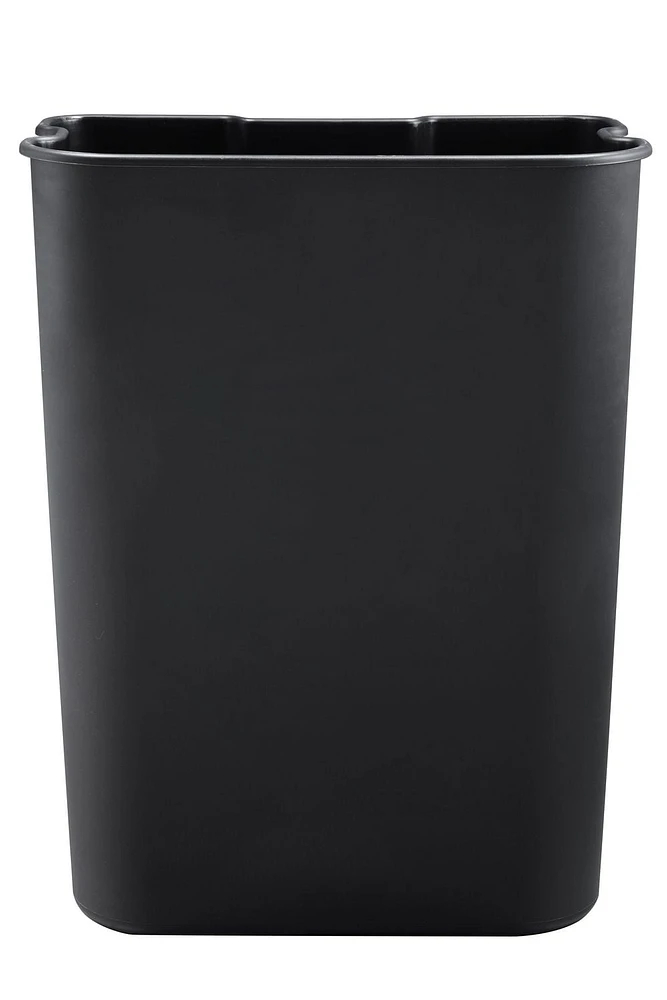 Poubelle en acier inoxydable de grande capacité de 50 L avec seau intérieur amovible The Step N' Sort