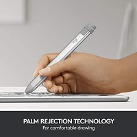 Logitech Crayon Digital Pencil for all iPads (2018 releases and later) - Mid-Gray