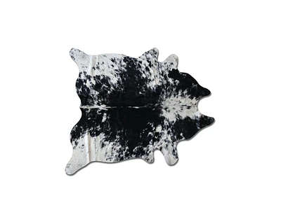 TAPIS KOBE EN PEAU DE VACHE 5' X 7' S&P
