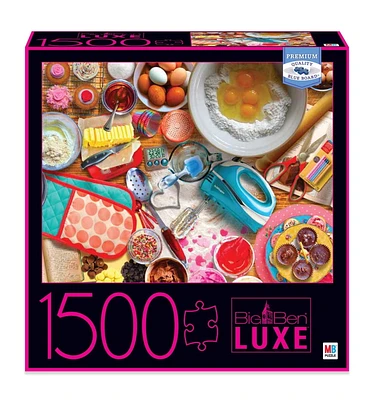 1500-Piece Big Ben Luxe Jigsaw Puzzle, for Kids and Adults, Cake Bake