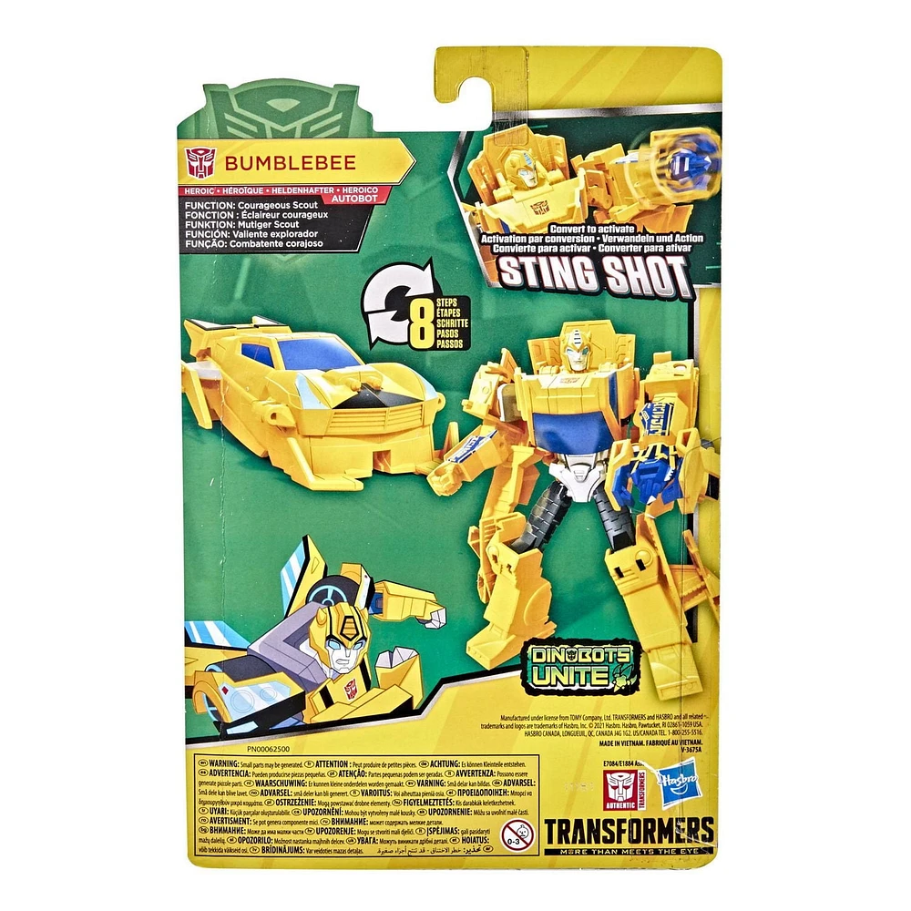 Transformers Bumblebee Cyberverse Adventures, figurine Bumblebee Action Attackers