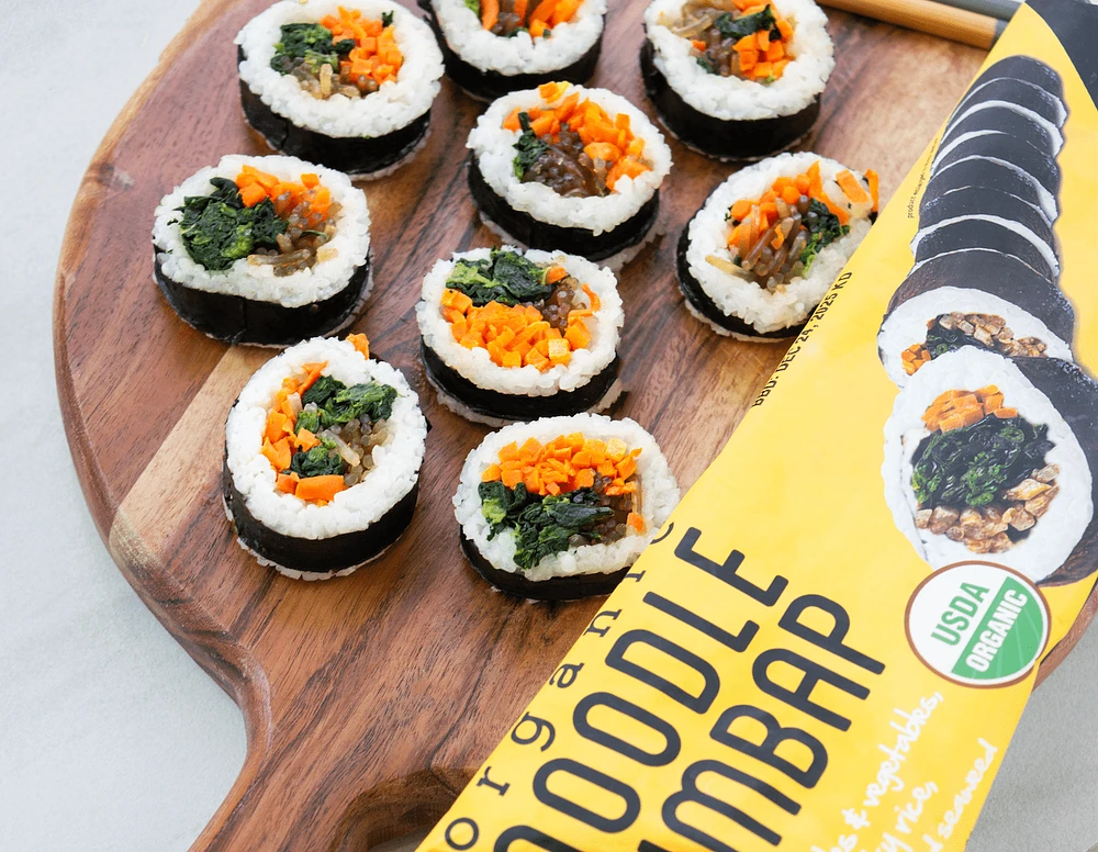Ocean's Halo Kimbap Nouille, biologique, 230g 9 pièces, 230g total