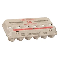 Fermes Burnbrae 18 Extra Gros Oeufs Blanc 18 oeufs / carton