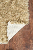 Tapis Nouveau Flokati 1400 gr de 5' x 8', Beige Mélangé
