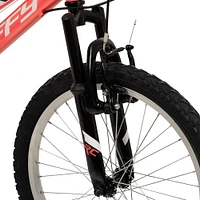 Huffy Rock Creek 20-inch Girls’ 6-speed Mountain Bike, Pink, 5-9 years old