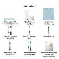 Cricut Explore® 3 + ensemble pour débutant