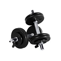 CAP Barbell 1-Inch Cast Iron Weight Plate, Black, Single, 1.25 - 50 Lbs
