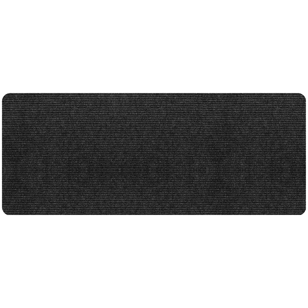 Mainstays Concord paillasson, 2 pi x 5 pi, anthracite 2pi x 5 pi intérieur/extérieur
