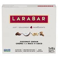 Larabar Gluten Free Coconut Cream, 5 bars x 48 g, 240 g