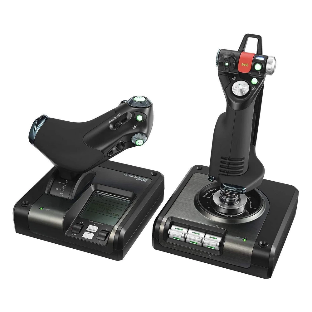 Système de contrôle de vol Logitech 945-000022 G Saitek X52 Pro