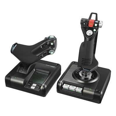 Système de contrôle de vol Logitech 945-000022 G Saitek X52 Pro