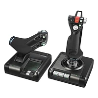Système de contrôle de vol Logitech 945-000022 G Saitek X52 Pro