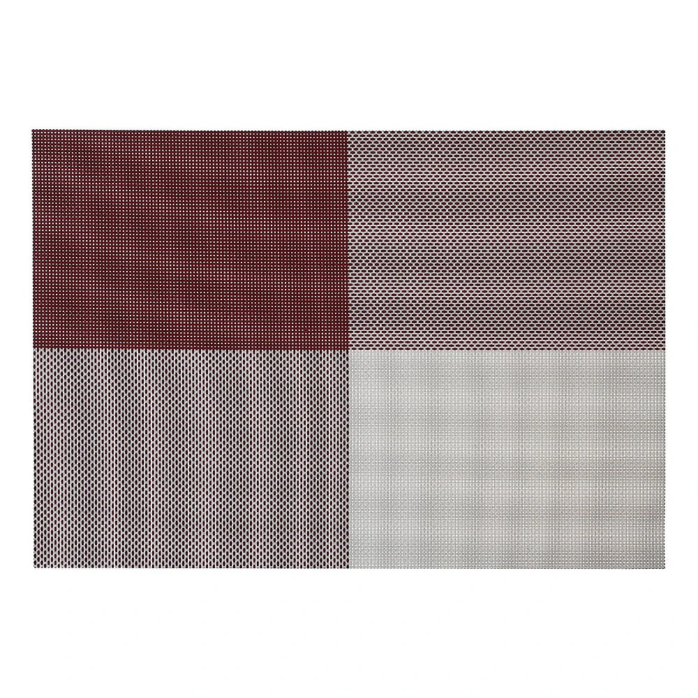 Vinyl Placemat Tempo Rouge - Ensemble De 12