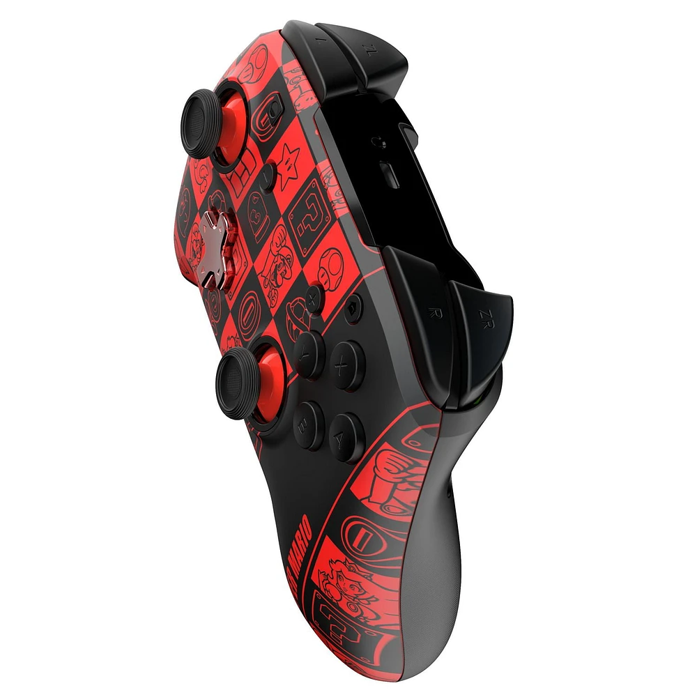 PDP Manette sans fil REMATCH GLOW: Super Icon - Nintendo Switch, & Nintendo Switch - OLED Model PDP RMTCH GLW WL CNTRL S. Ico