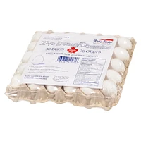 Gray Ridge White Eggs 30 Pack Medium, 30 Count