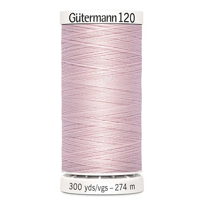 Fil tout usage Gutermann 120 à 100 % polyester 274 m/300 vgs