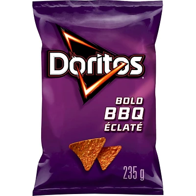 Doritos Bold BBQ Flavoured Tortilla Chips, 235g