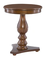 Table d'appoint Burnette, Noisette