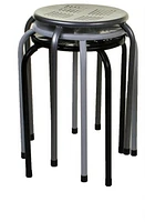 Tabouret en métal Tabouret en métal  - Blanc