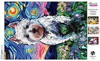 Buffalo Games - Adorable Animals - Westie Nights - 300 Piece Jigsaw Puzzle