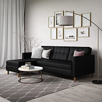 Hartford Storage Sectional Futon