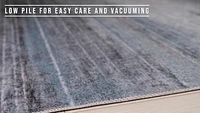 Rug Branch Emir Collection Tapis abstrait hydrofuge moderne