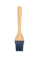 MS SIL/WD BASTING BRUSH, kitchen cooking utensil