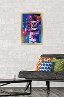 Five Nights at Freddy's: Sister Location - Funtime Freddy Wall Poster, 22.375" x 34" Framed