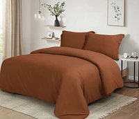 Ultra Soft Solid Duvet Cover Set