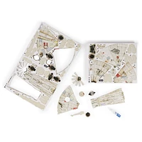 Star Wars Millennium Falcon 3D Model Kit 223 Pcs | Star Wars Toys Desk Decor | Building Toys | Paper Model Kits for Adults & Teens 12+
