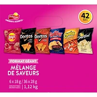 Frito-Lay Variety Packs Flavour Mix Flavoured Snacks, 1116g