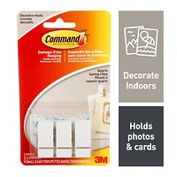 Command™ Decorative Clips 17089Q-C, Small