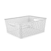 Mia Basket, Medium, Decorative Storage Basket