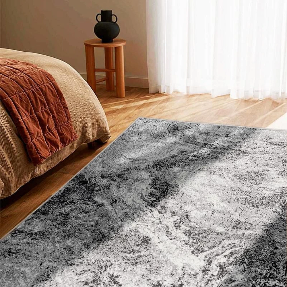 Rug Branch Collection Sakarya Tapis de couloir d'intérieur contemporain abstrait Splash
