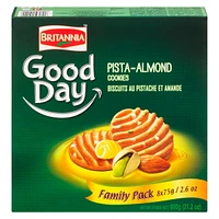 Britannia Goodday Pista Badam Pack familial Biscuits Pista Badam