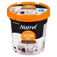 Natrel Cookies and Cream Lactose Free Ice Cream, 473 mL