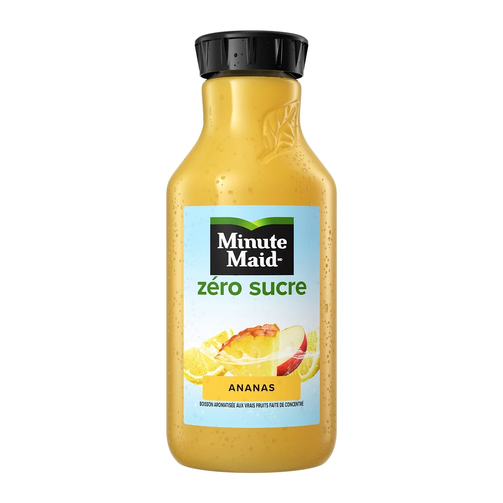 Minute Maid Zero Sucre Ananas Bouteille, 1.54 Liters Ananas Minute Maid Zero Sucre 1.54L